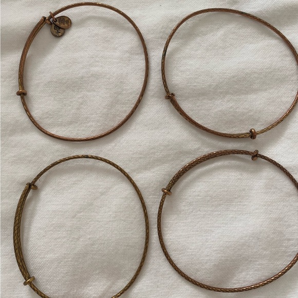 Alex and Ani Expandable Wire Bracelets (set of 7) - Picture 3 of 7